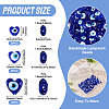 60Pcs Handmade Lampwork Beads LAMP-PJ0001-05-5