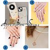 72Pcs 12 Style Nail Art Decoration MRMJ-FH0001-17-5