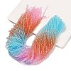 Transparent Painted Glass Beads Strands X1-DGLA-A034-T4mm-A19-1