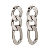 Non-Tarnish 304 Stainless Steel Stud Earrings EJEW-D095-23P-2
