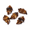 Natural Tiger Eye Pendants G-I336-01-02-3