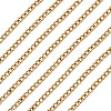 10M Aluminium Curb Chains CHA-TA0001-35G-4