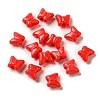 Opaque Acrylic Beads MACR-WH0027-03B-1