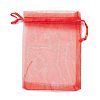 Organza Gift Bags with Drawstring OP-R016-9x12cm-01-2
