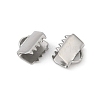 304 Stainless Steel Ribbon Crimp Ends STAS-E471-05H-P-2