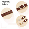   5Pcs 5 Colors Adjustable PU Leather Bag Shoulder Straps DIY-PH0013-79P-4