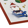 Christmas Theme PET Plastic Stickers AJEW-Q151-01F-2