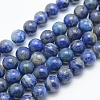 Natural Lapis Lazuli Beads Strands X-G-E489-01-8mm-1