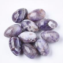 Natural Amethyst Gemstone Egg Stone G-S220-16