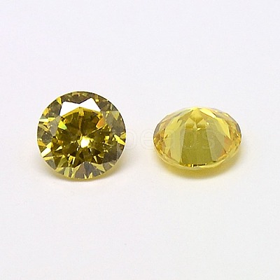 Cubic Zirconia Cabochons ZIRC-M002-4mm-003-1