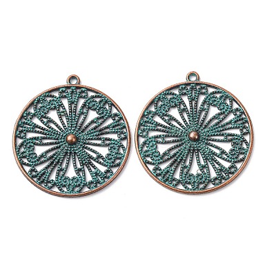 Tibetan Style Alloy Pendants X-FIND-B055-02A-1