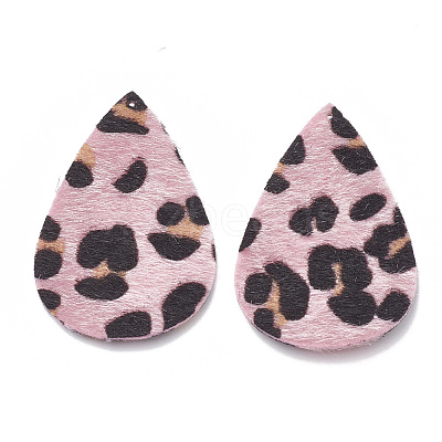 Imitation Leather Big Pendants FIND-N001-10E-1