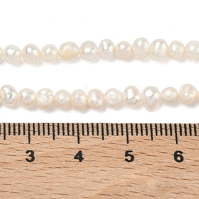 Natural Cultured Freshwater Pearl Beads Strands PEAR-L034-06A-1