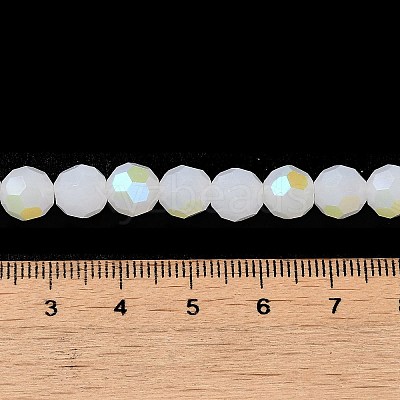 Imitation Jade Glass Beads Strands EGLA-A035-J8mm-L05-1