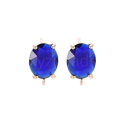 Brass Stud Earring Findings X-KK-S364-163-1