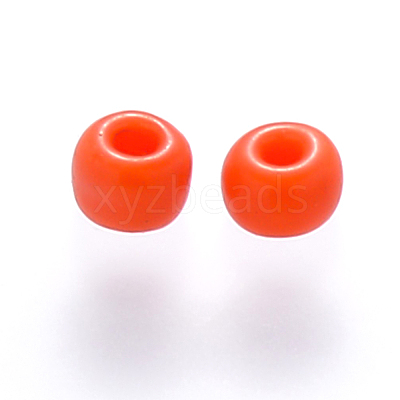 12/0 Baking Paint Glass Round Seed Beads SEED-S036-01A-01-1