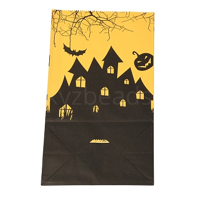 Halloween Theme Kraft Paper Bags CARB-H030-A07-1