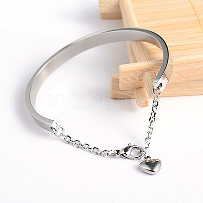 Tarnish Resistant 304 Stainless Steel Bracelets BJEW-H0003-10A-1