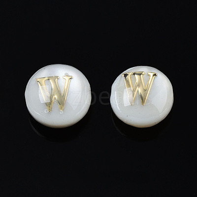 Natural Freshwater Shell Beads SHEL-S278-036W-1