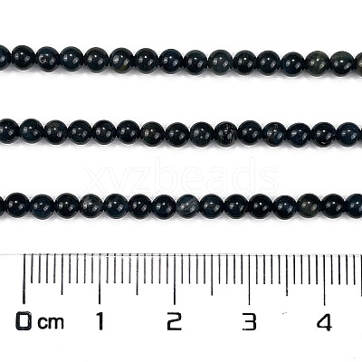 Natural Blue Tiger Eye(Dyed & Heated) Beads Strands LS-G-M438-A04-01-1
