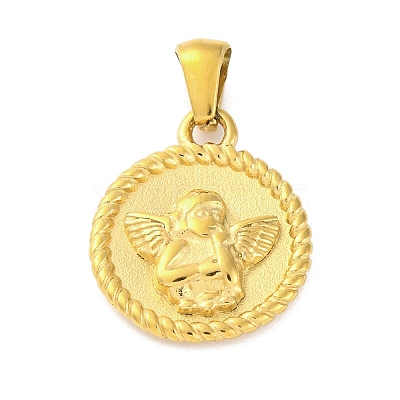 304 Stainless Steel Pendants STAS-Z096-02G-01-1