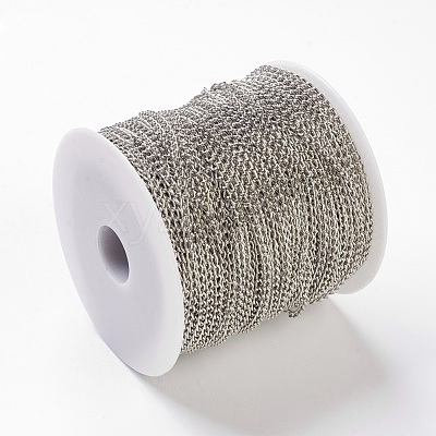 Iron Twisted Chains Curb Chains CHS003Y-N-1