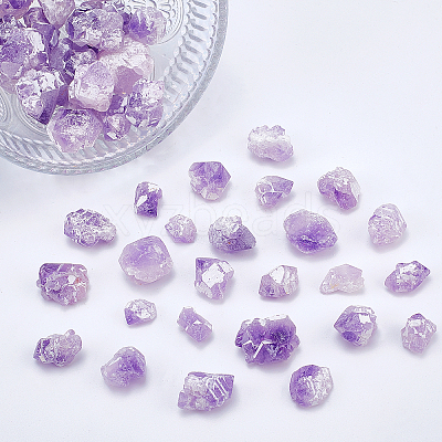 230G Rough Raw Natural Amethyst Beads G-NB0003-55-1