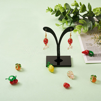 54pcs 9 style Handmade Lampwork Beads LAMP-PJ0001-01-1