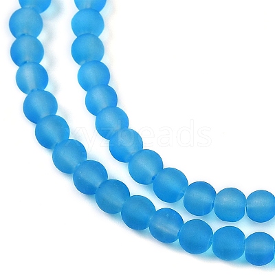 Transparent Glass Beads Strands GLAA-XCP0001-50-1