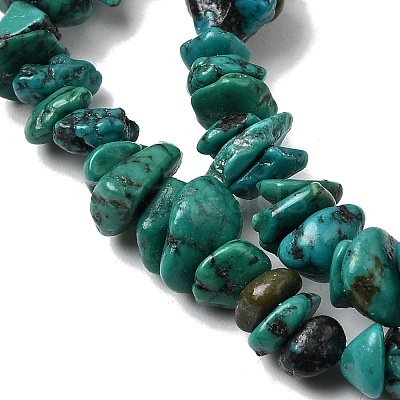 Natural HuBei Turquoise Bead Strands G-H345-A01-14-1