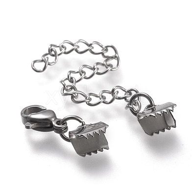 Tarnish Resistant 304 Stainless Steel Curb Chain Extender STAS-K195-21P-02-1