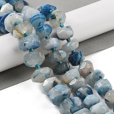 Natural Cherry Blossom Agate Beads Strands G-P535-I02-01A-1