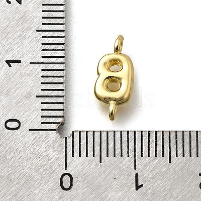 Brass Connector Charms KK-P295-01G-B-1