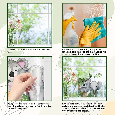 PVC Window Static Stickers AJEW-WH0385-0086-1