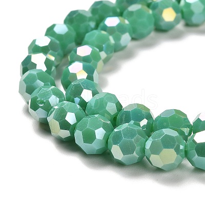 Opaque Glass Beads Stands EGLA-A035-P8mm-B13-1
