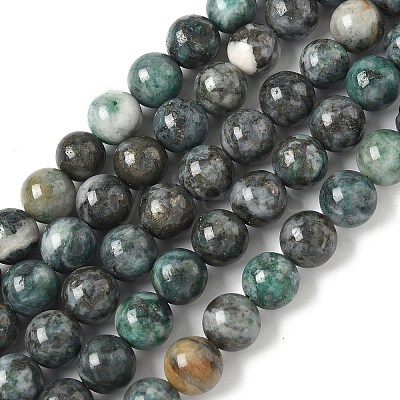 Natural Dioptase Beads Strands X-G-D302-02-8mm-1