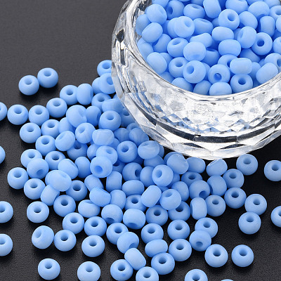 6/0 Glass Seed Beads SEED-T005-14-B20-1