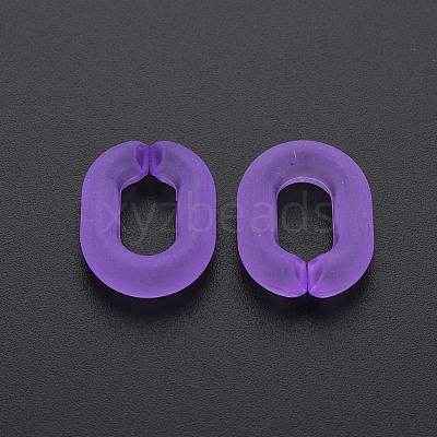 Transparent Acrylic Linking Rings MACR-S373-19B-D07-1