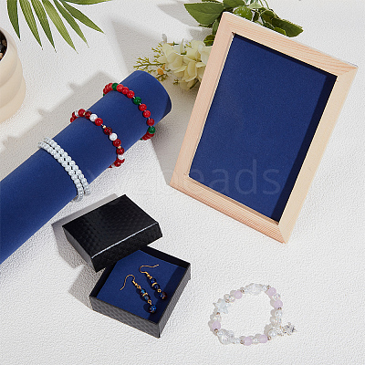 8Pcs Jewelry Flocking Cloth DIY-GF0014-20A-1