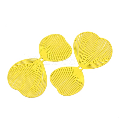 Spray Painted Iron Pendants IFIN-Z004-01D-1