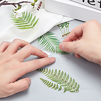 Waterproof Self Adhesive Stamping Stickers Sets DIY-CP0001-60A-1