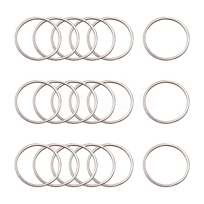 Non-Tarnish 304 Stainless Steel Linking Ring STAS-S079-12C-A-1