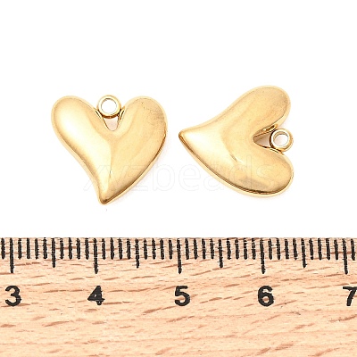 304 Stainless Steel Charms X-STAS-P441-02G-1