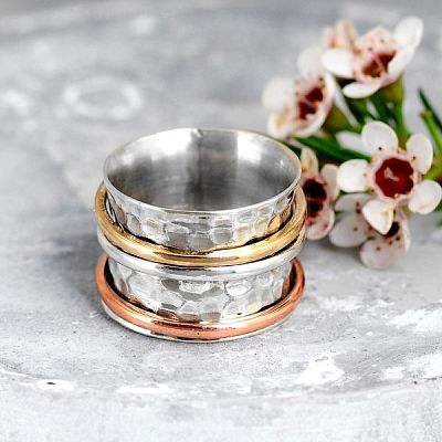 Retro Alloy Turquoise Finger Rings FS-WG5E832-03-1