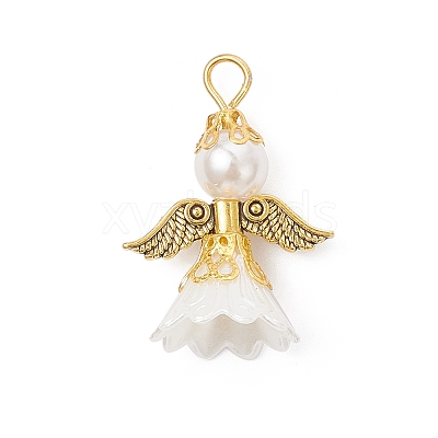 ABS Plastic Pendants PALLOY-JF04313-1