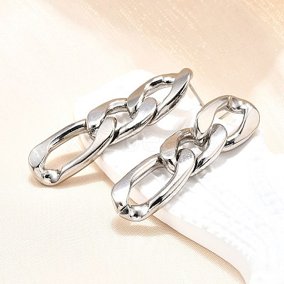 Non-Tarnish 304 Stainless Steel Stud Earrings EJEW-D095-23P-1
