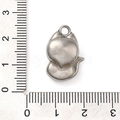 304 Stainless Steel Pendants STAS-M070-01P-1