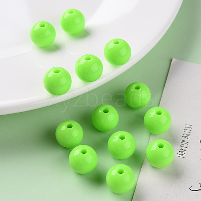 Opaque Acrylic Beads MACR-S370-C12mm-23-1