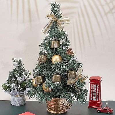 Retro Iron Bell Pendants IFIN-NB0001-28-1