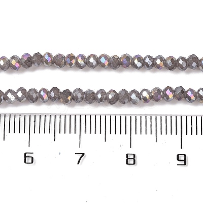 Baking Electroplate Glass Beads Strands LS-DGLA-A039-J2MM-B06-1